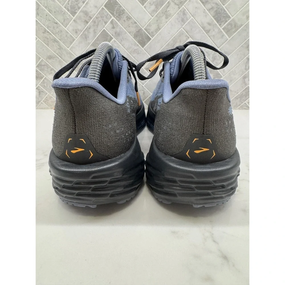 Brooks Launch 11 Running Shoes Mens Size 9 D 9D Blue Black Athletic Sneakers